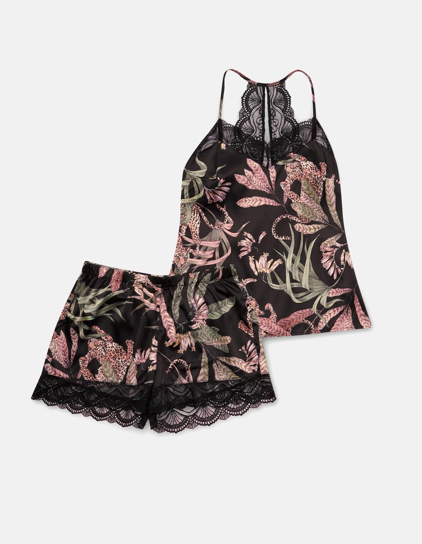 PYJAMA CADELL Schwarz 5