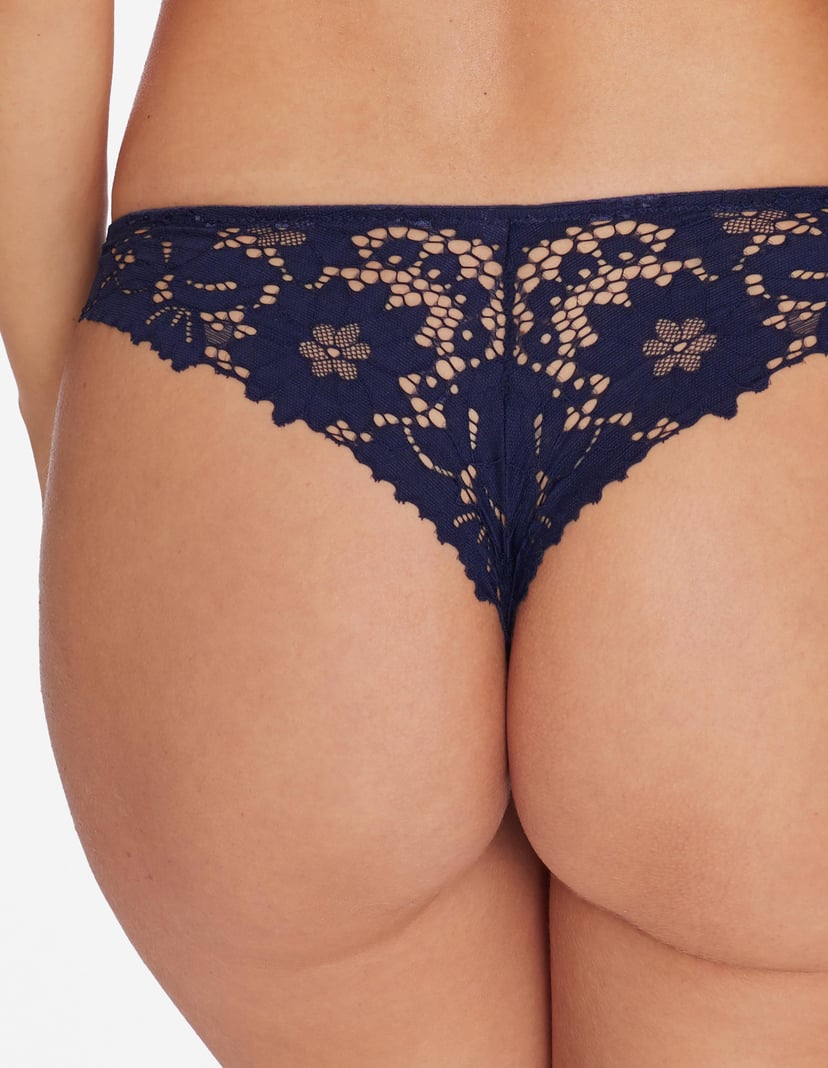 String Lollipop Navy-Blau 4