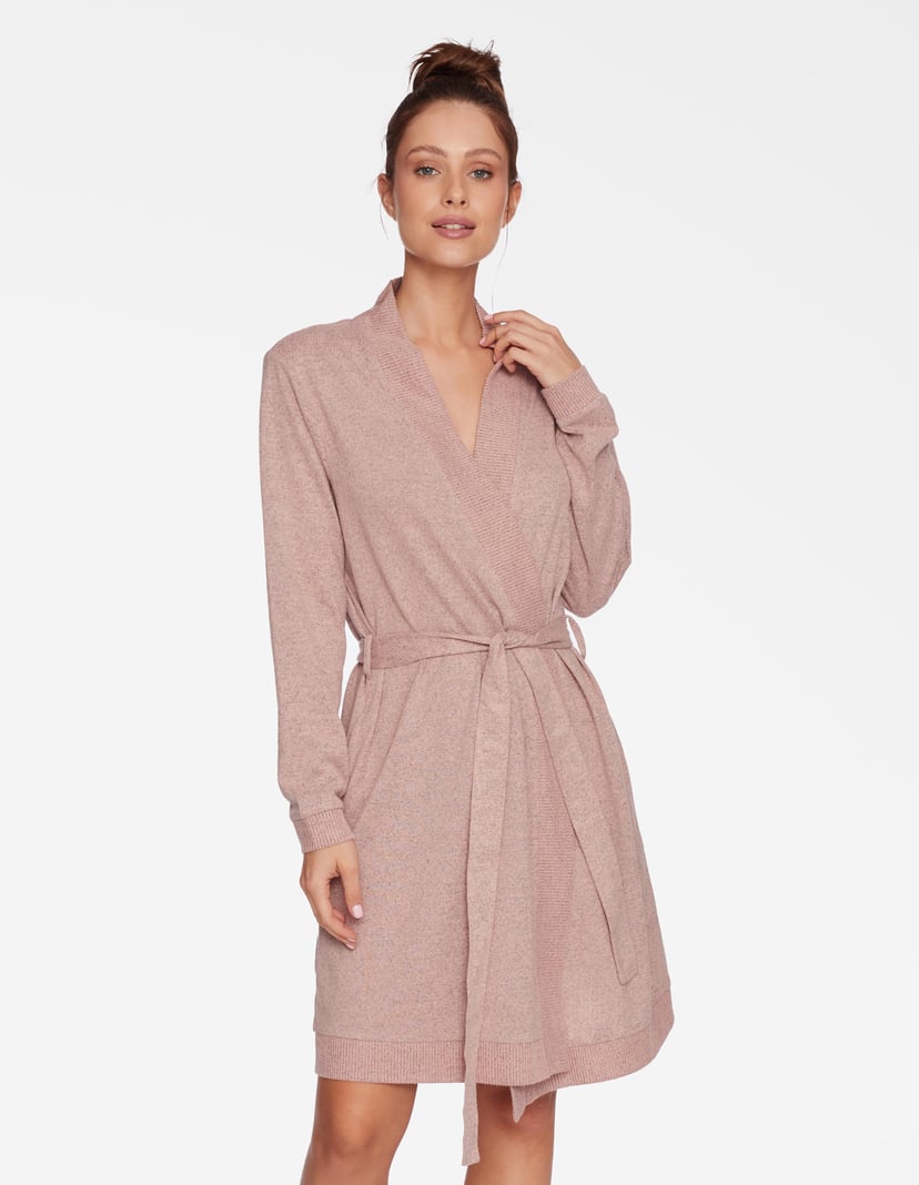 ХАЛАТ Daffi рожевий 1