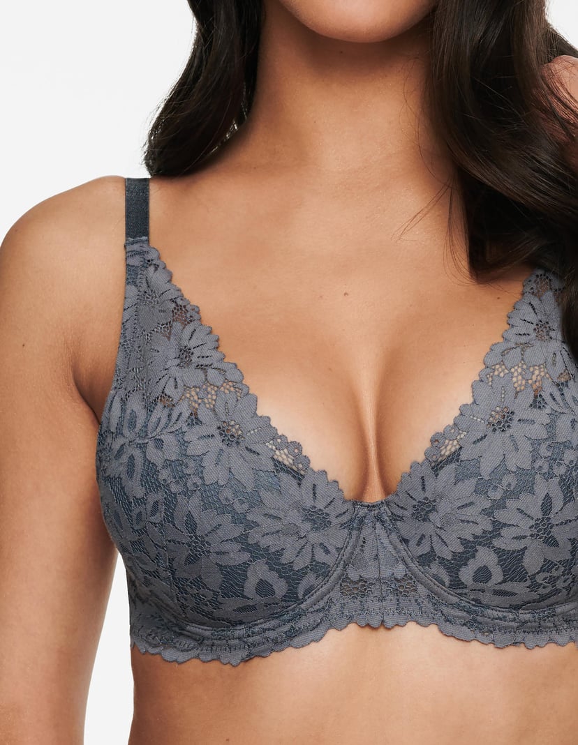 Biustonosz push-up Halsey szary 4