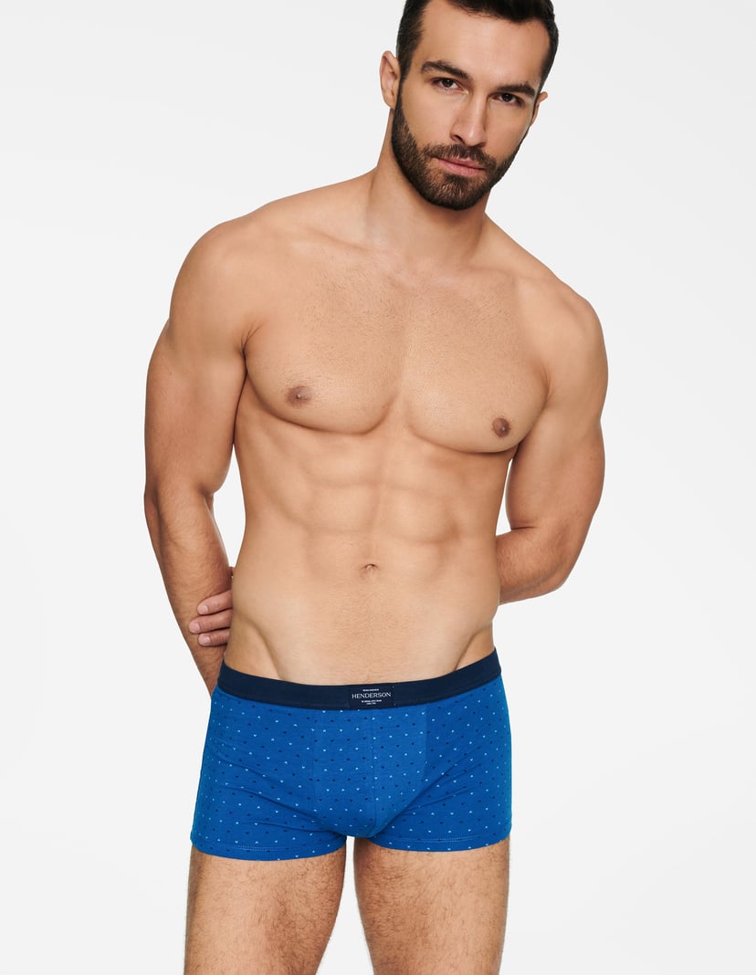 Boxershorts Pixel Blau 2