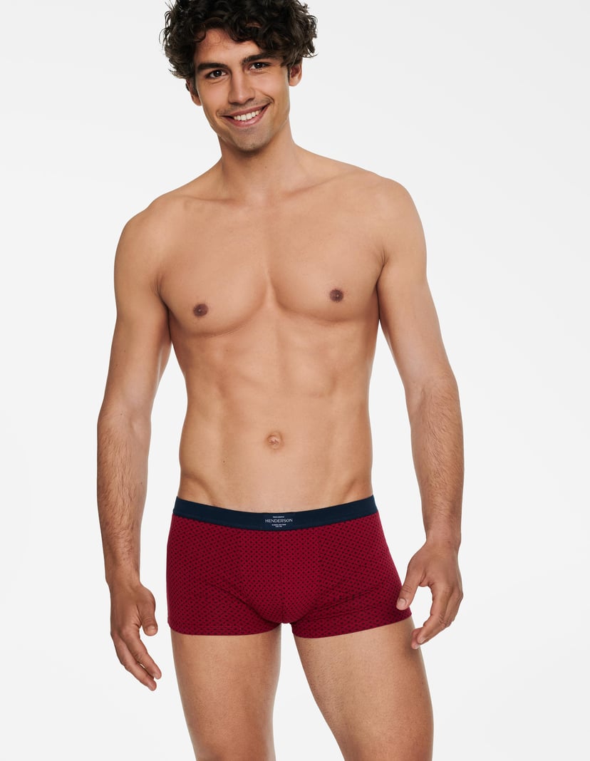 Boxershorts Plus Rot 1
