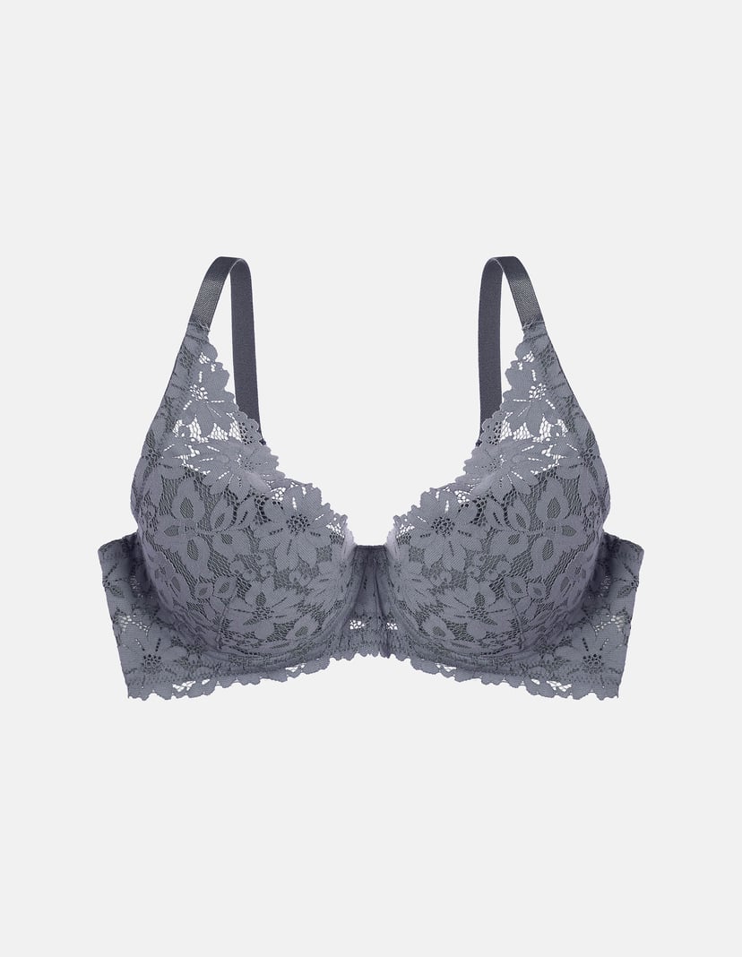 Biustonosz push-up Halsey szary 7