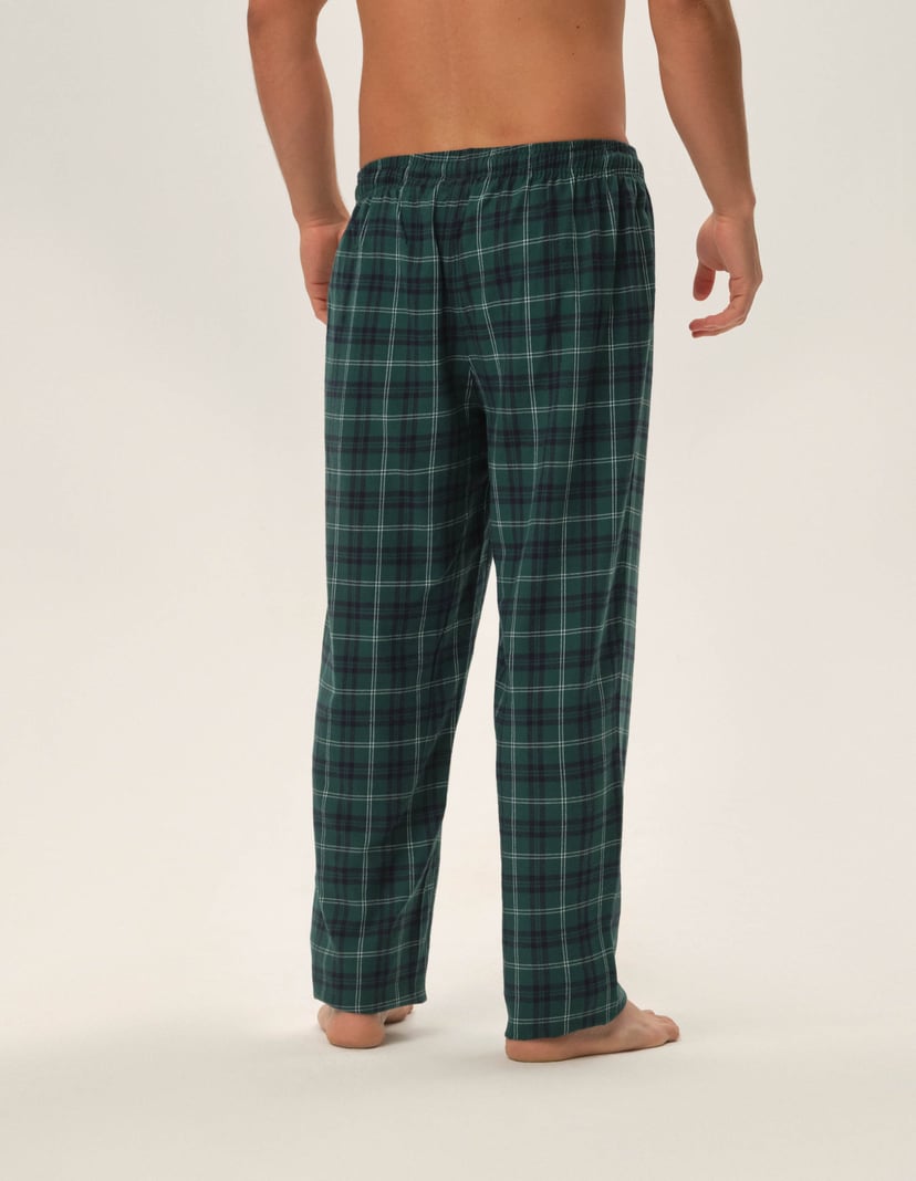 Flannel pants Herb Green 4
