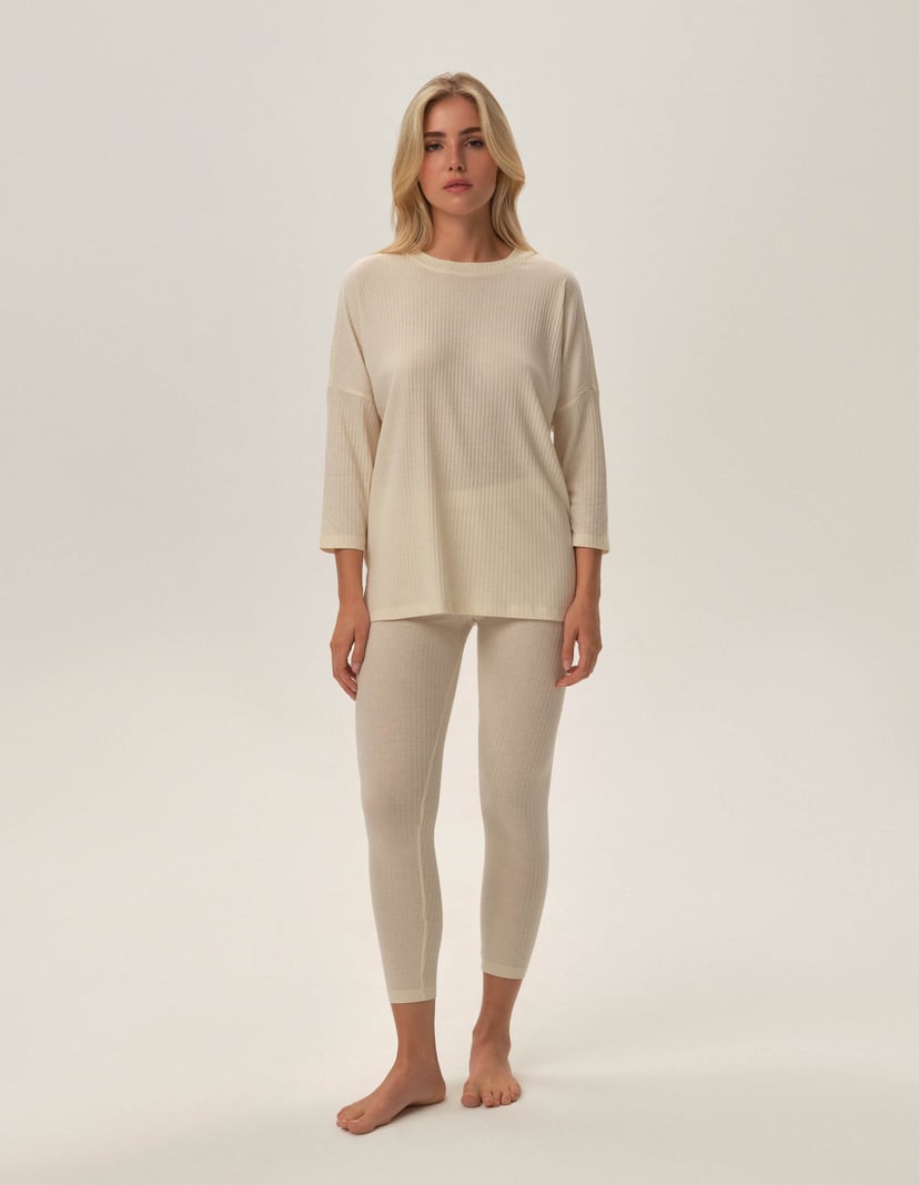 Komplet damski Frau cream 1