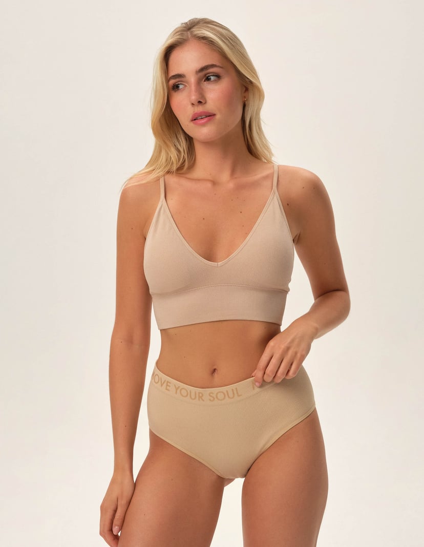 Majtki bezszwowe Fleen Beige 1