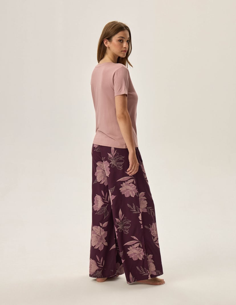 Piżama Fleur Violet 4