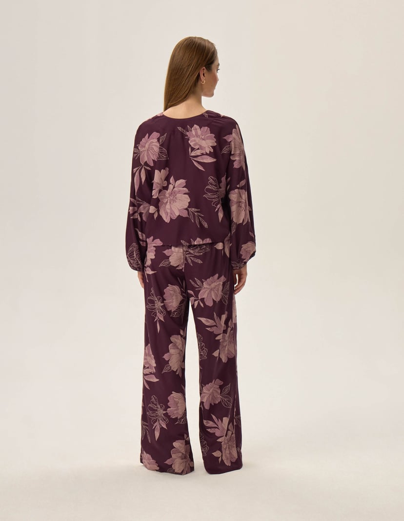 Piżama Fleur Violet 4