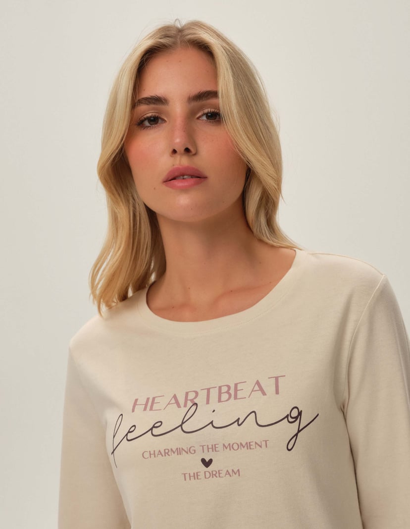 Piżama Freja cream 3