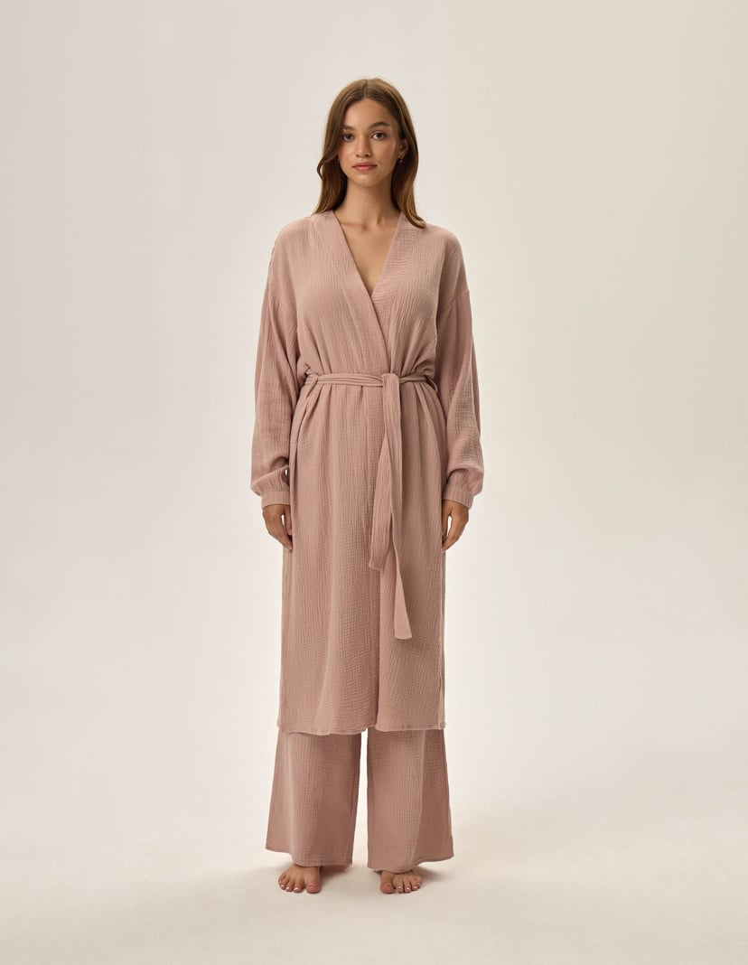 Szlafrok Fave pink 1