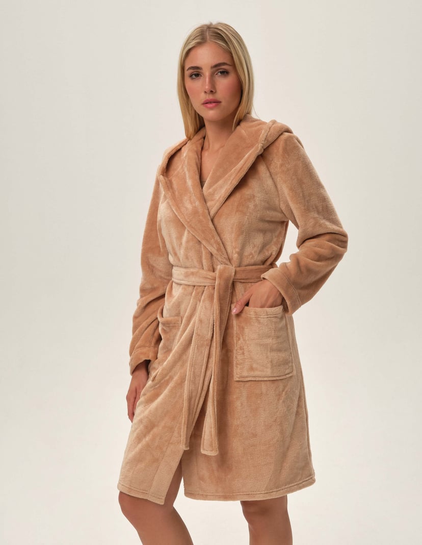 Szlafrok Fiora Beige 1
