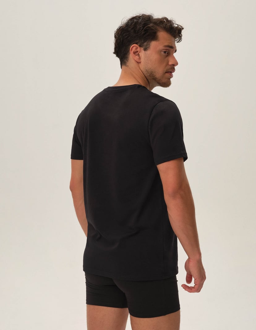 T-shirt Actual 2-pack Black 3