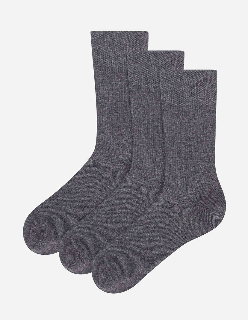 Socks Empire 3-pack Grey 1
