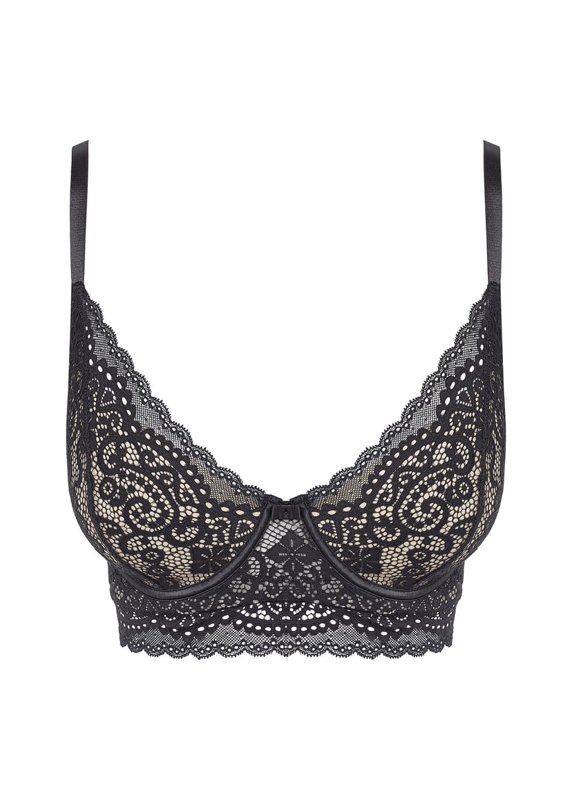 БЮСТГАЛЬТЕР PUSH-UP Kaatje Чорний 3