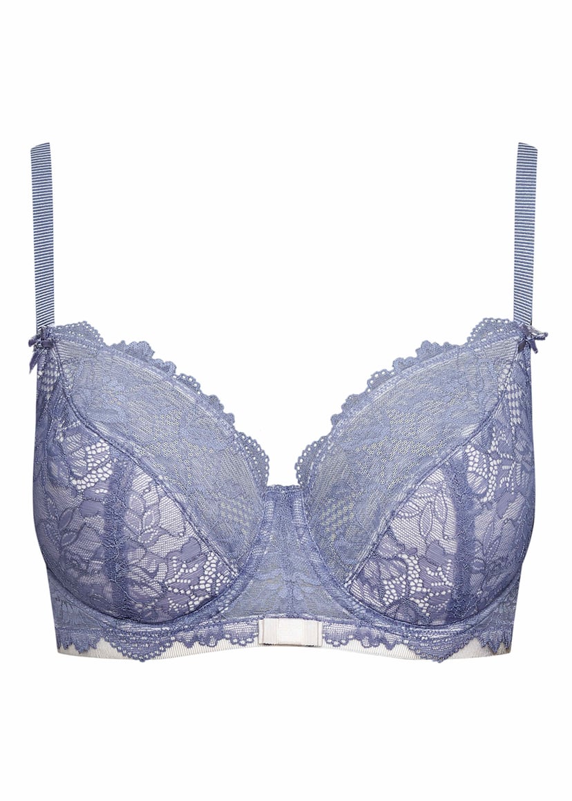 Halb-Gepolsterter BH Cafe Blau 3