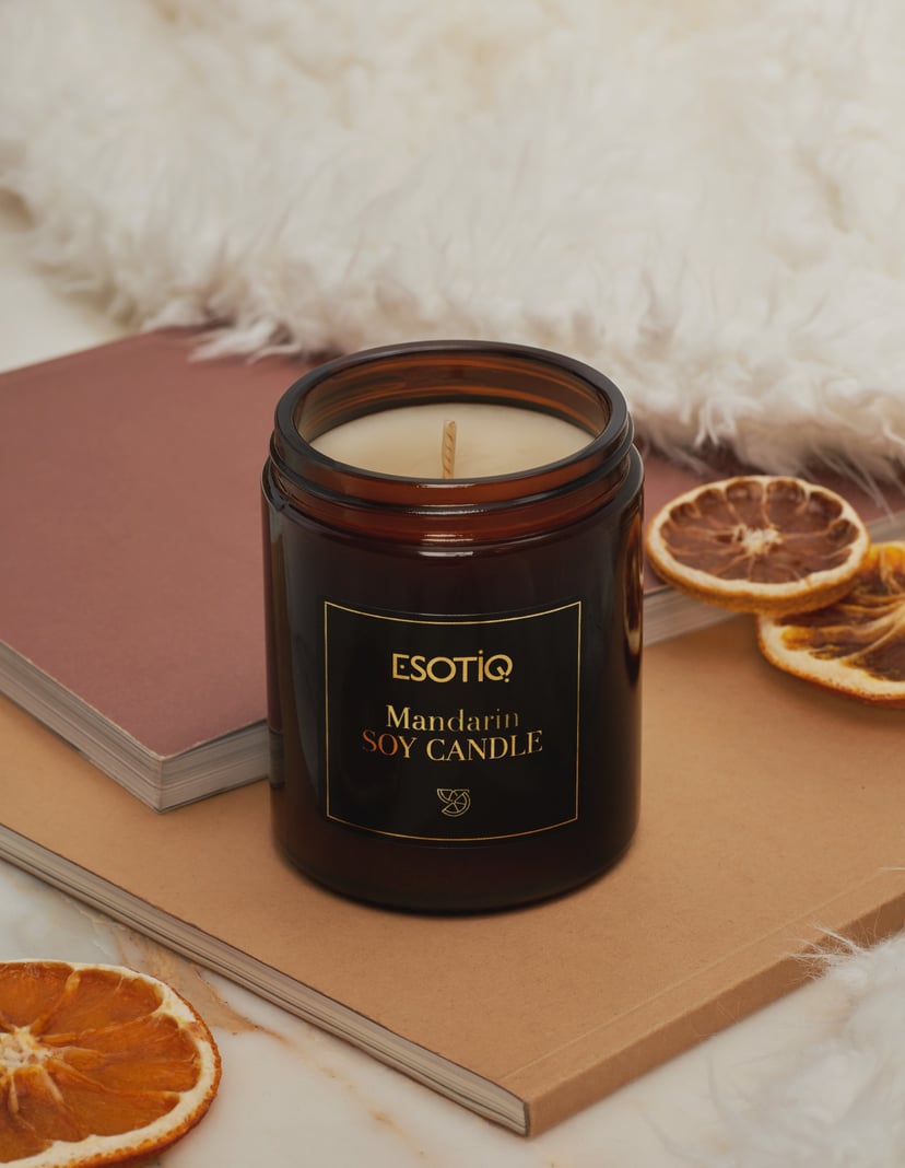Soy Candle Mandarin Multi 1