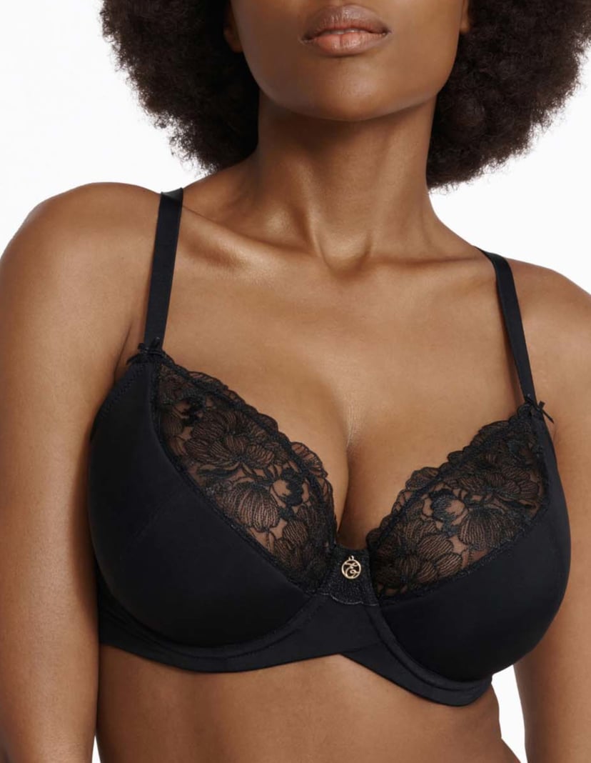 Semi-Padded Bra Bethany Black 3