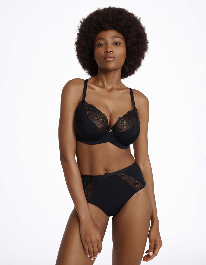Semi-Padded Bra Bethany Black 5