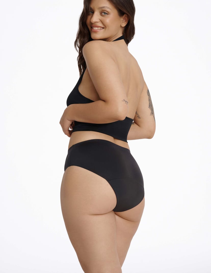 Majtki menstruacyjne Protect czarny 3