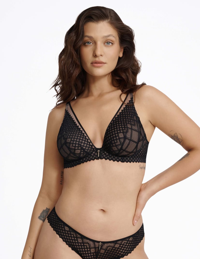 Soft bra Innocent Black 1