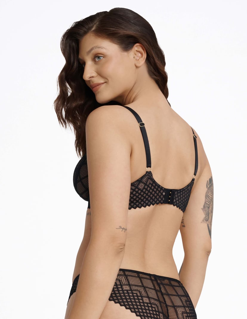 Soft bra Innocent Black 2