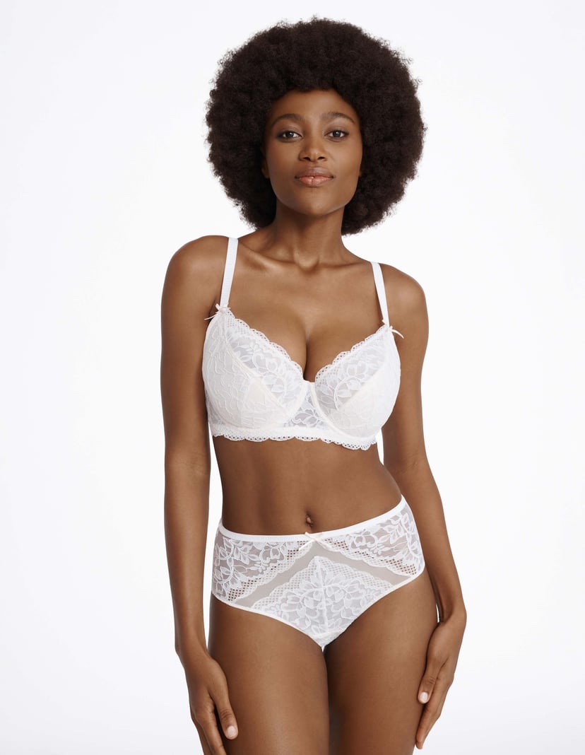 Semi-padded bra Klara cream 4