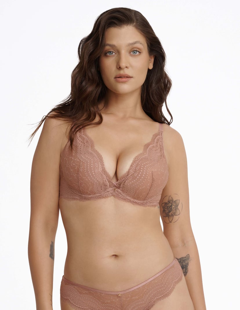 Push-up bra Katherine brown 1