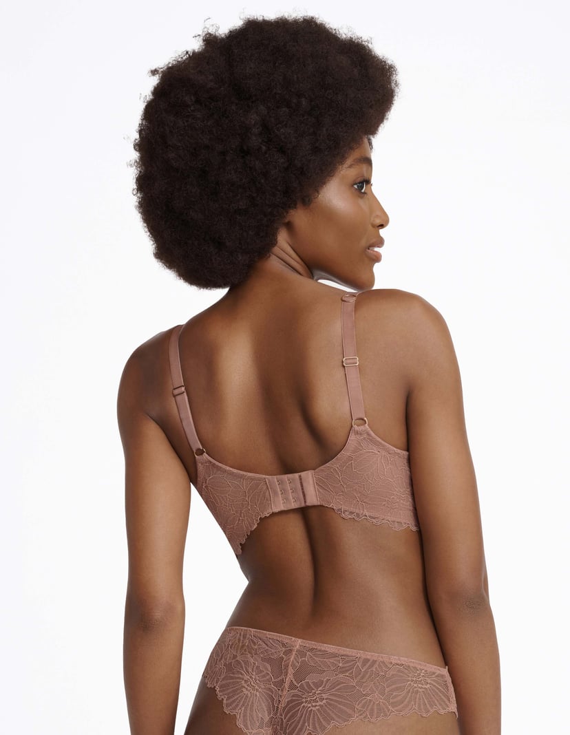 Padded bra Ideally brown 2