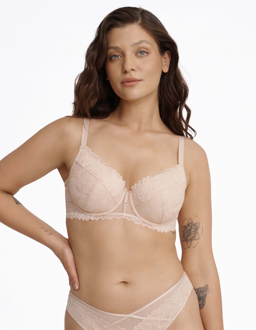 Padded bra Idylla Beige 1