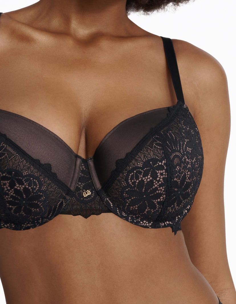Padded bra Ilusion Black 3
