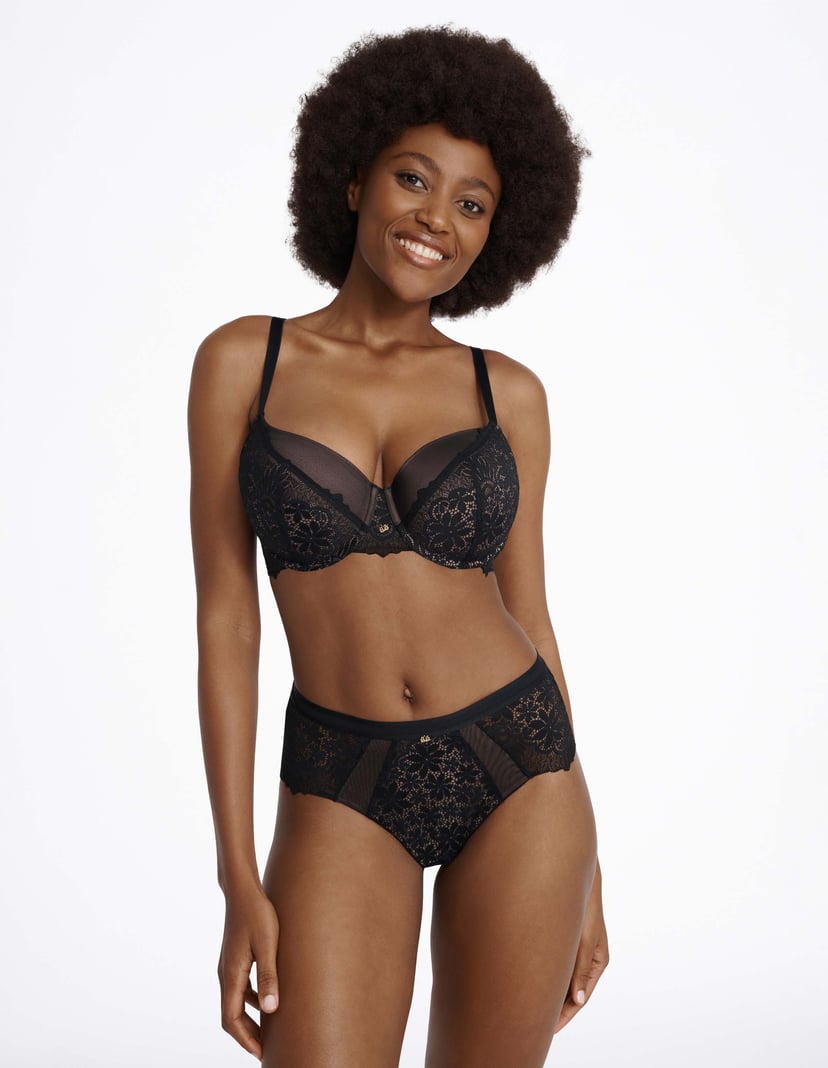 Padded bra Ilusion Black 5