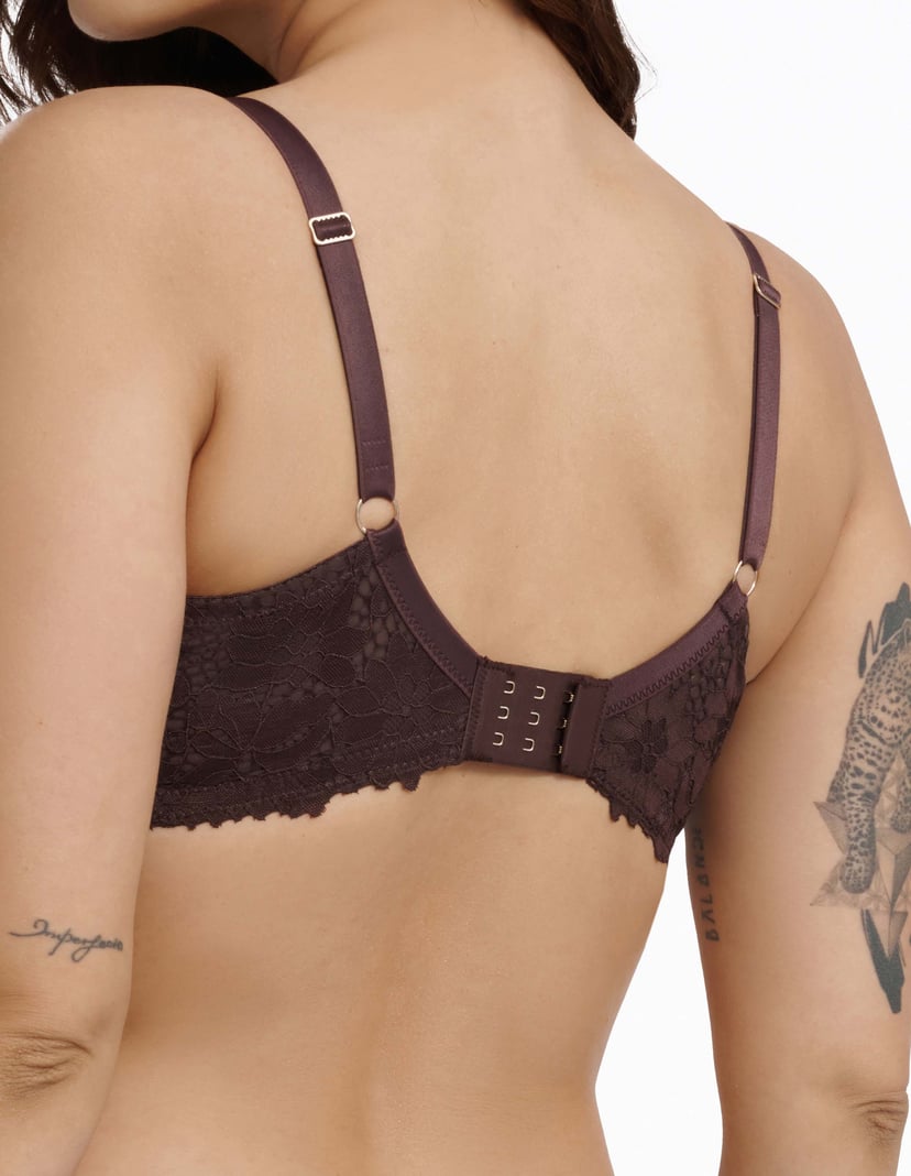 Biustonosz usztywniany Lollipop brązowy 4