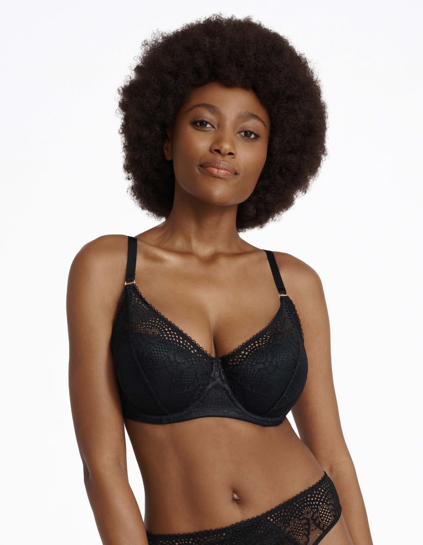 Ущільнений бюстгальтер Marvela Чорний 1