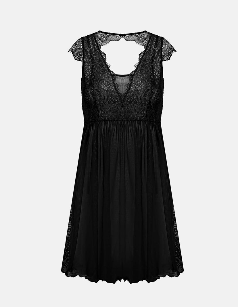 Nightdress Heidi black and gold 6