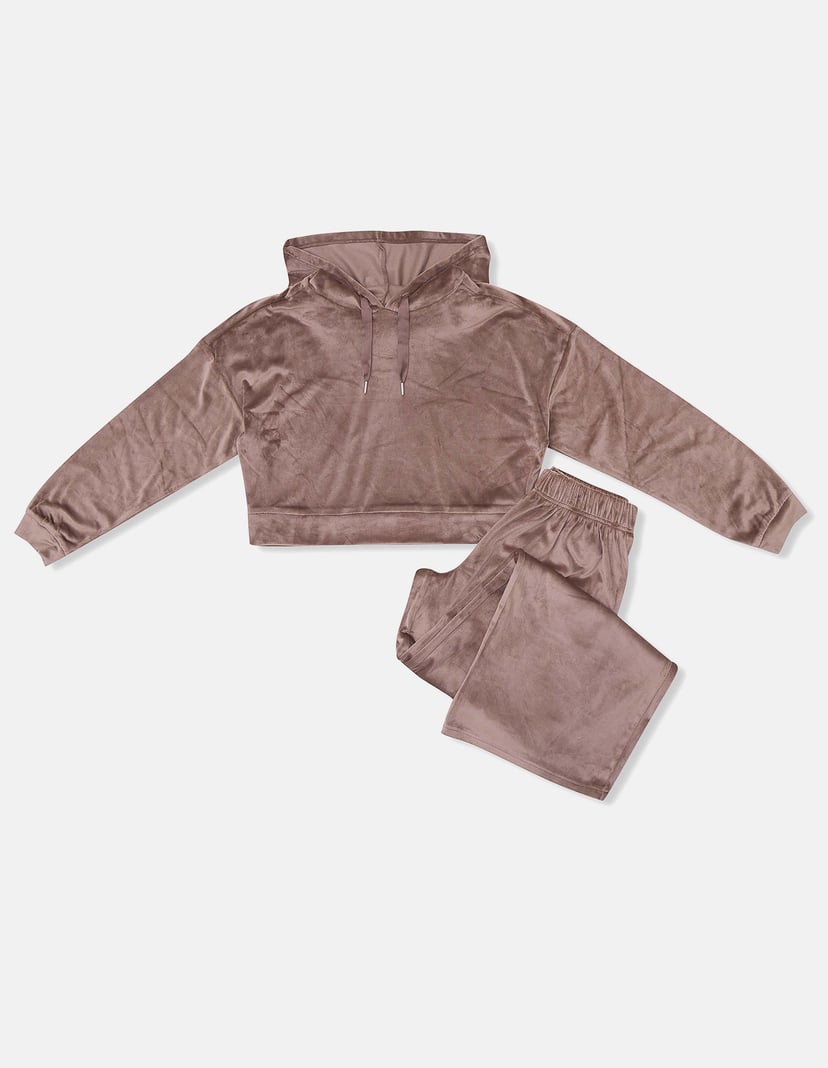 Komplet damski Muscari brązowy 6