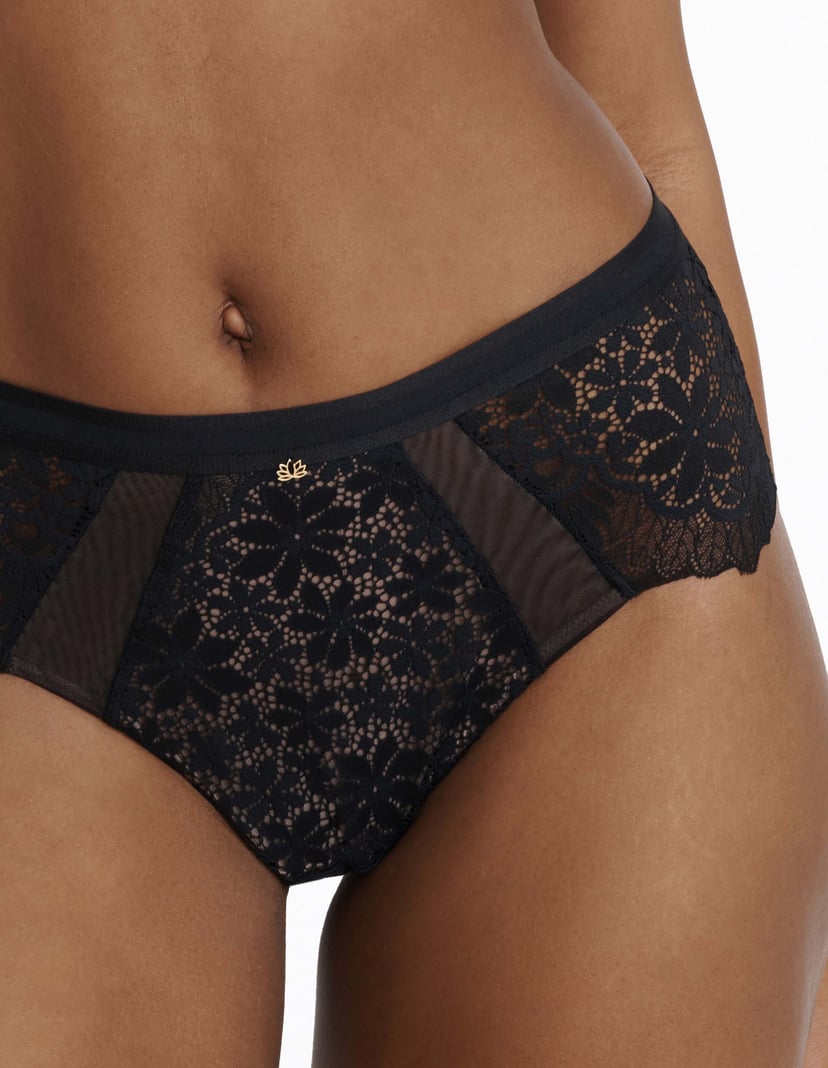 High-waisted briefs Ilusion Black 3