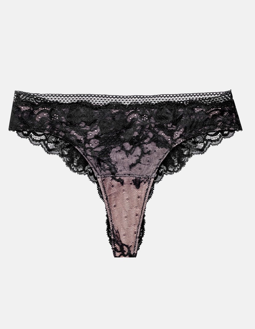 Thongs Intonation black and gold 6