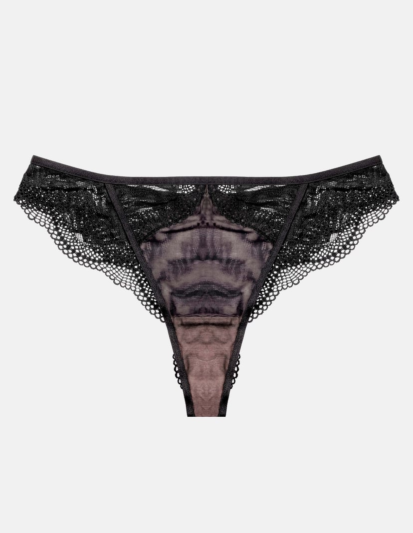 Стрінги Ivette чорно-золотий 1