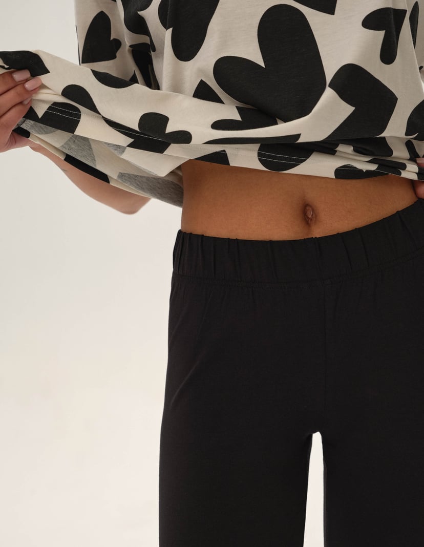 Піжама Jeffie Чорний 6