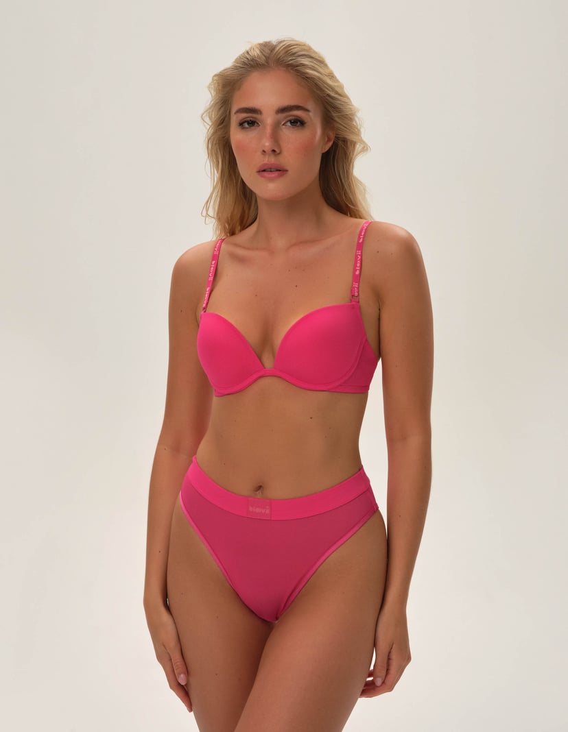 Push-up bra Bloovii Oui pink 1