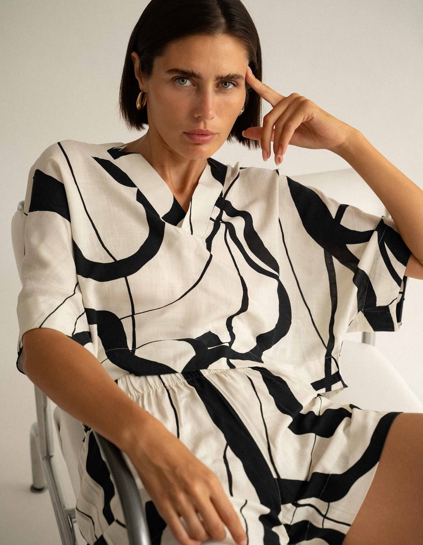 Pyjamas Joya Ecru 1