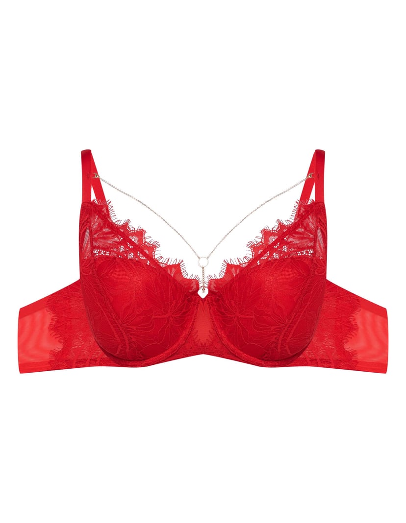 Padded bra Oksana Red 5