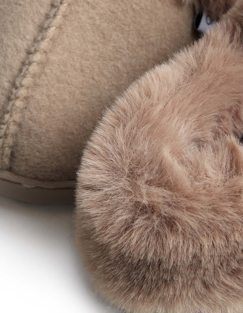 Kapcie Jaylee beżowy 3