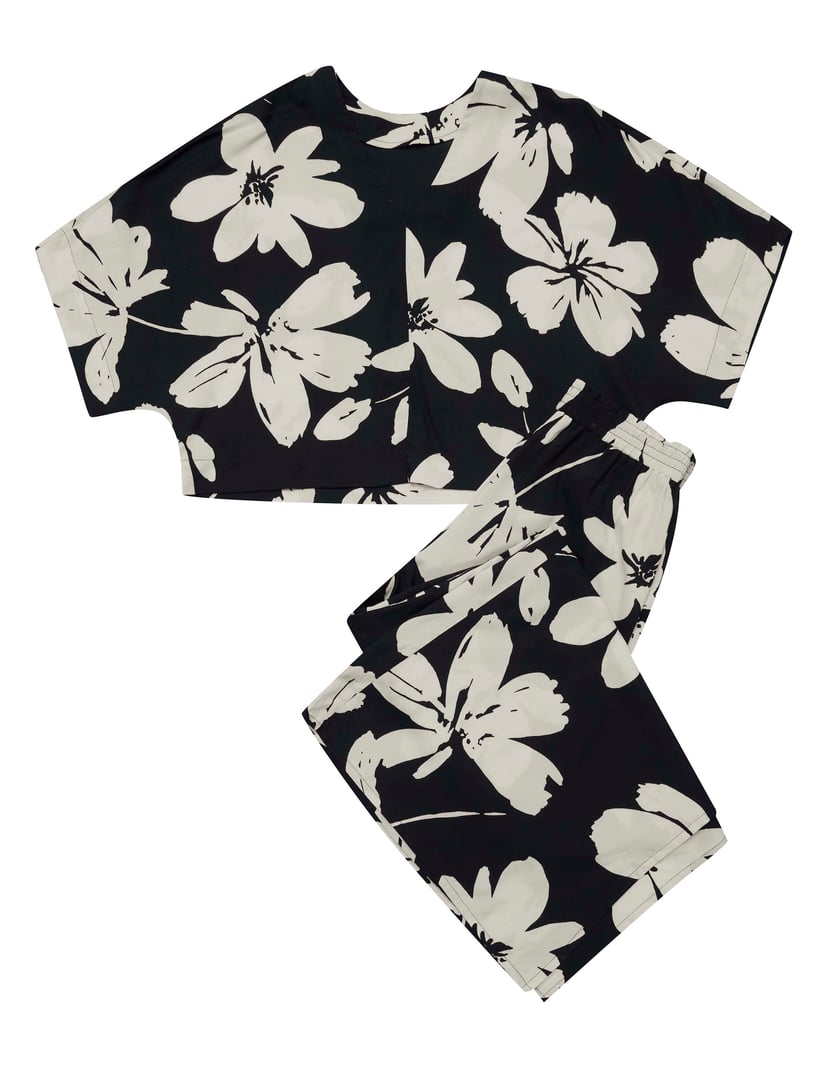 Piżama Jin czarny 7