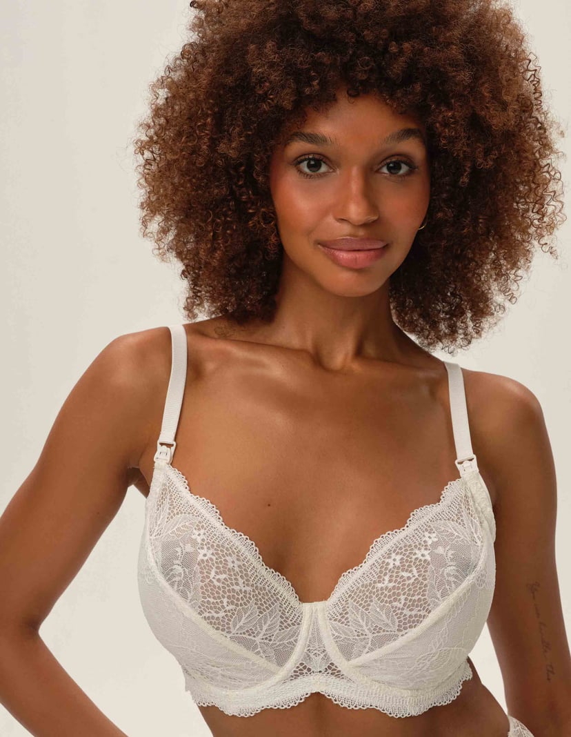 Maternity bra Entri White 2