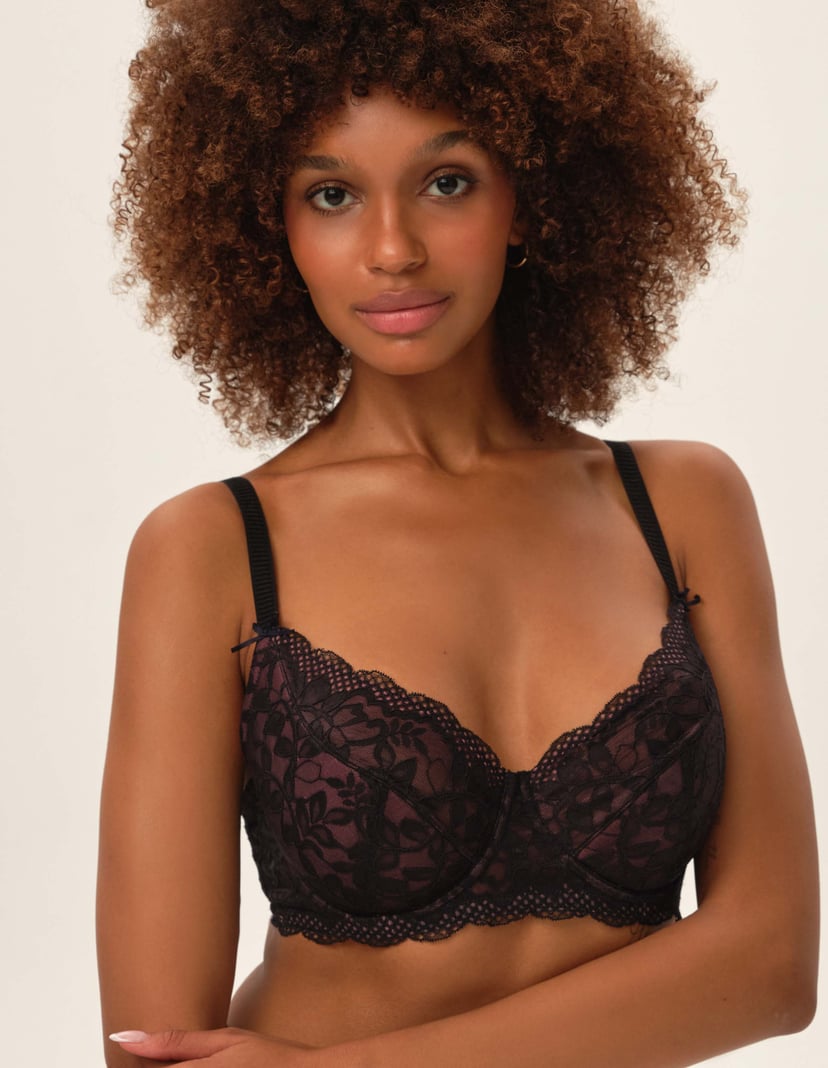 Semi-padded bra Klara Black 2