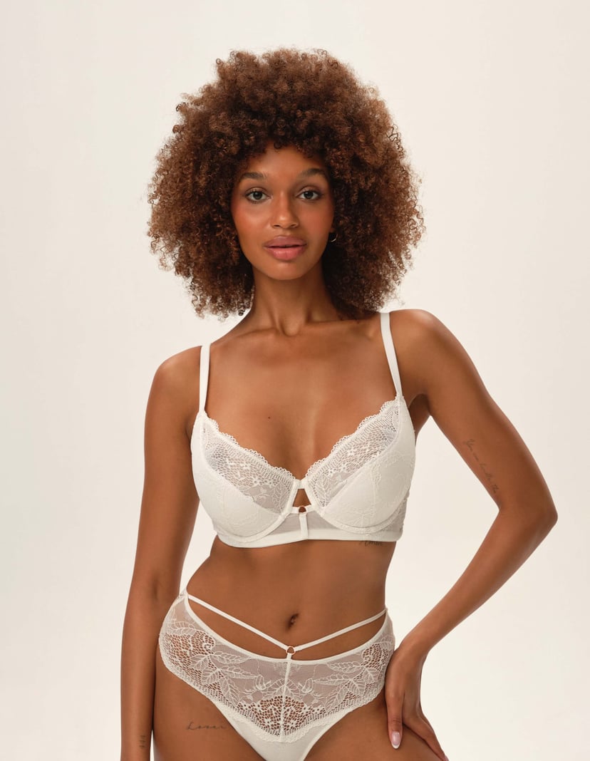 Semi-padded bra Tarot cream 1