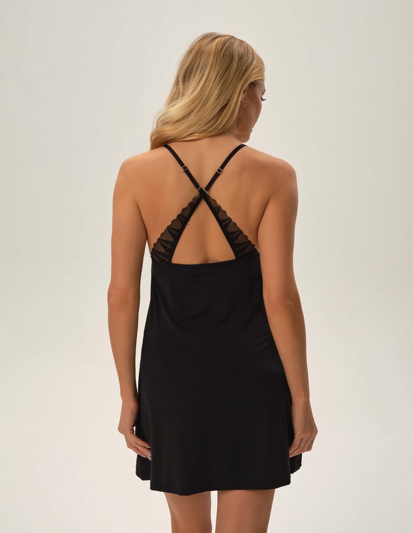 Nightgown Zazdro black and gold 5