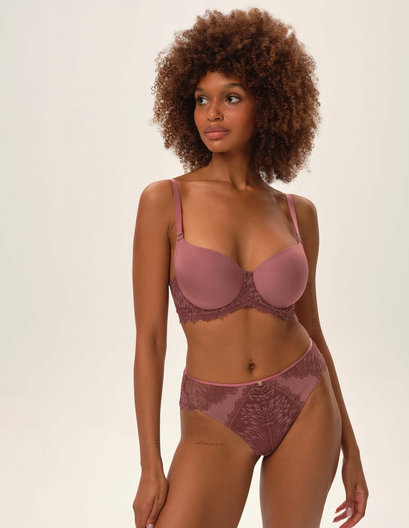 High-waisted panties Ofiel pink 1