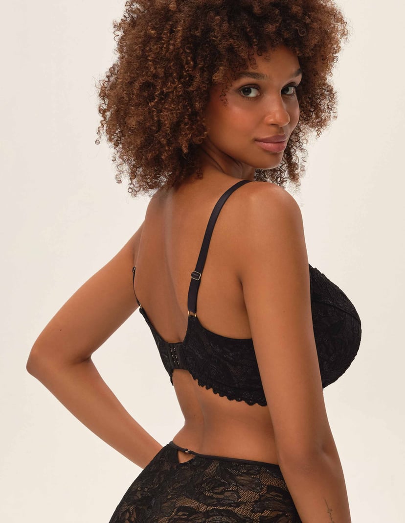 Padded bra Idylla Black 3